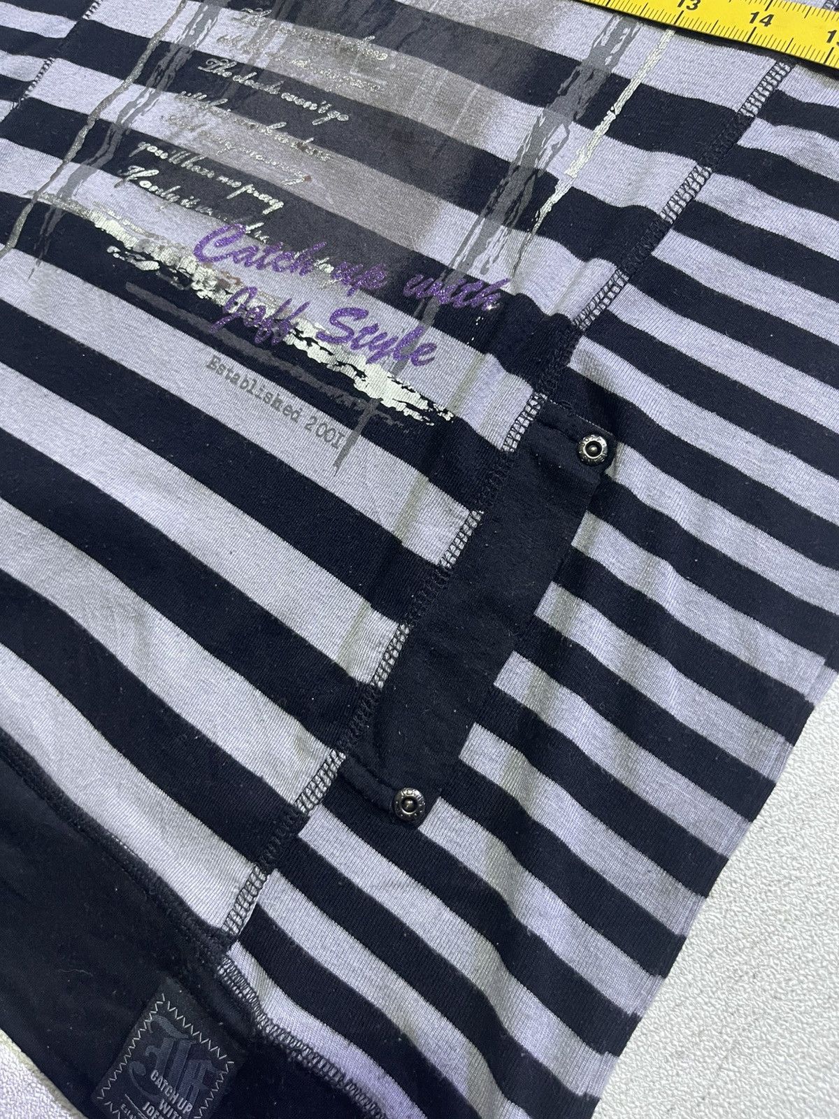 Hysteric Glamour JOYOUS Y2K HOODIE WITH STRIPED PATTERN Size US M / EU 48-50 / 2 - 7 Thumbnail