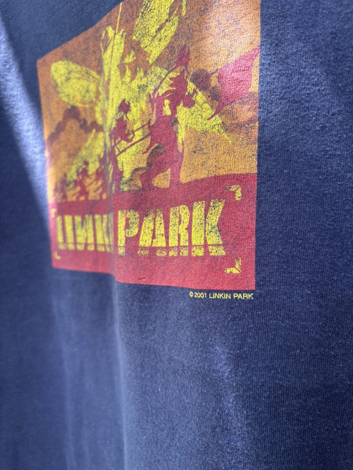 Vintage Vintage Linkin Park “Hybrid Theory” album early 00’s tee Size US XL / EU 56 / 4 - 4 Thumbnail