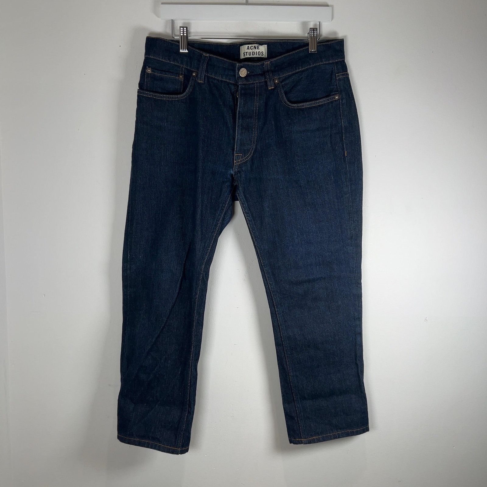 Acne Studios Acne Studios Straight Fit Denim Jeans Size US 33 - 1 Thumbnail
