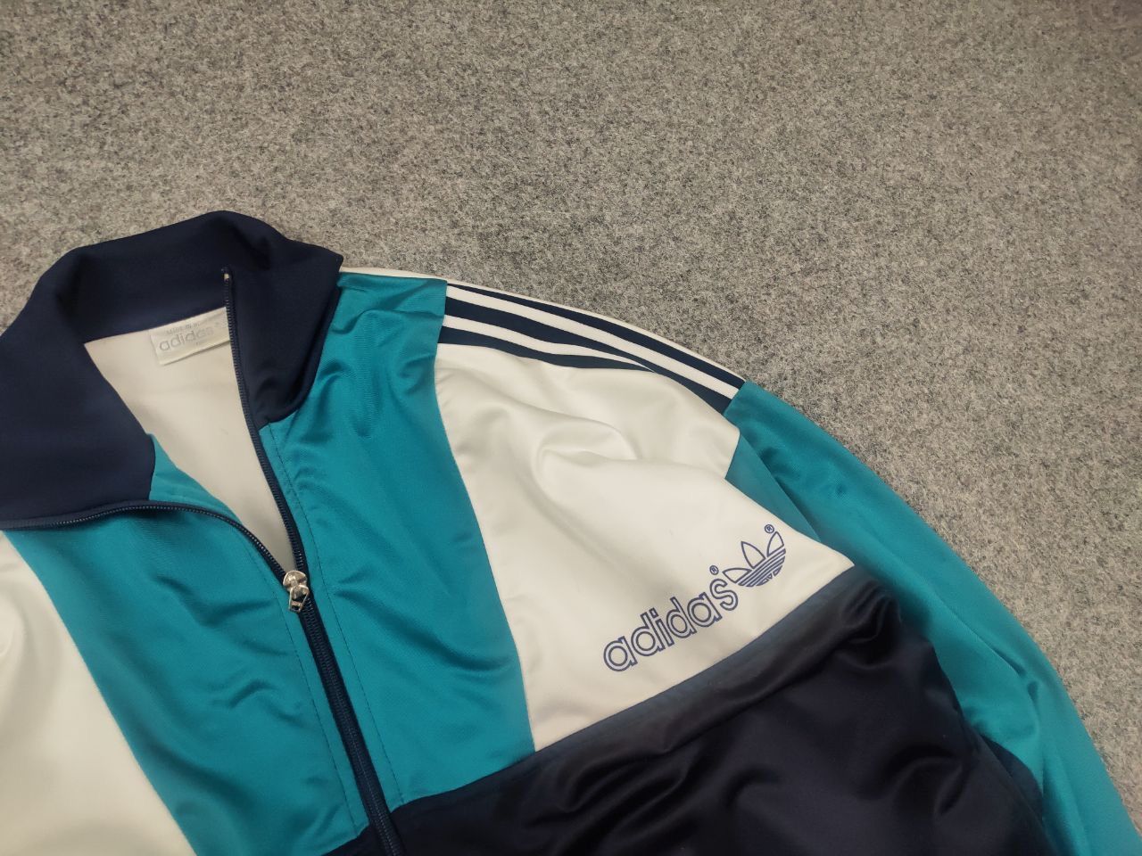 Adidas Vintage 90's Adidas Originals Bright Zip Track Jacket Retro Size US L / EU 52-54 / 3 - 4 Thumbnail