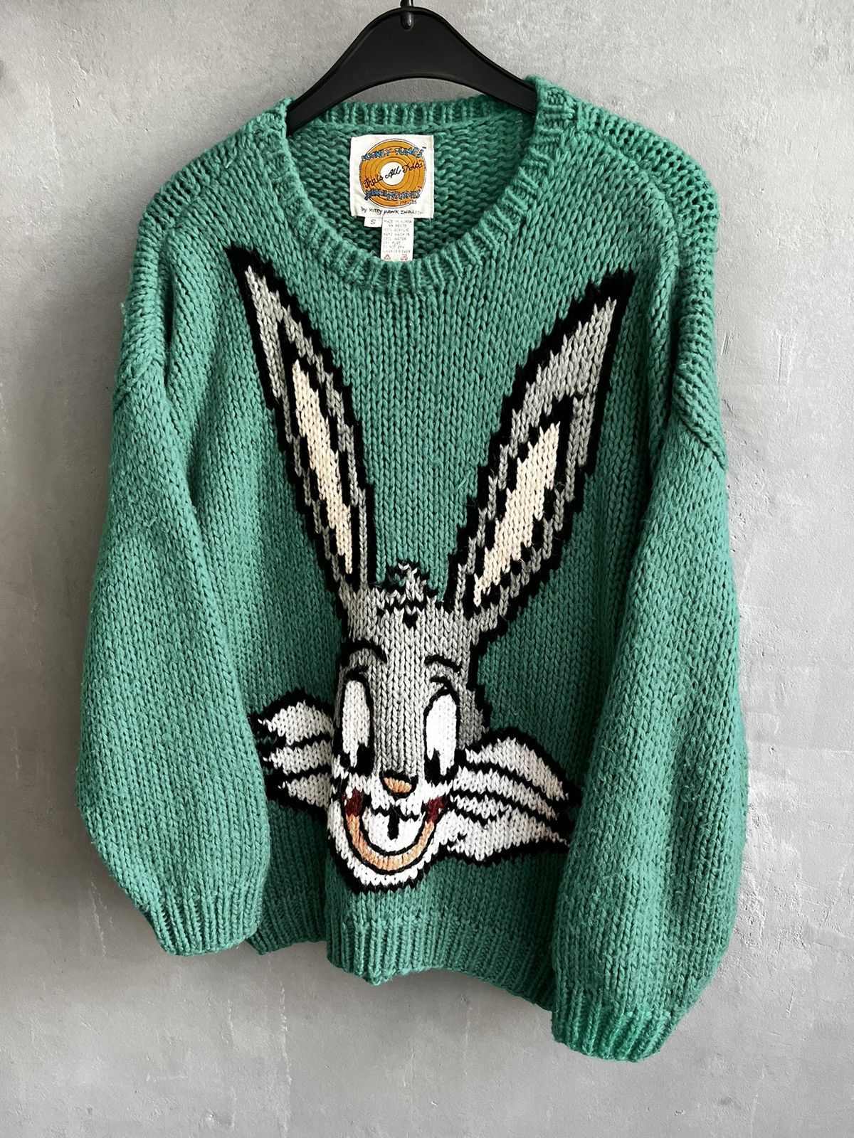 Designer × Disney × Vintage Looney Tunes 1985 sweater big logo vintage Size US S / EU 44-46 / 1 - 1 Thumbnail