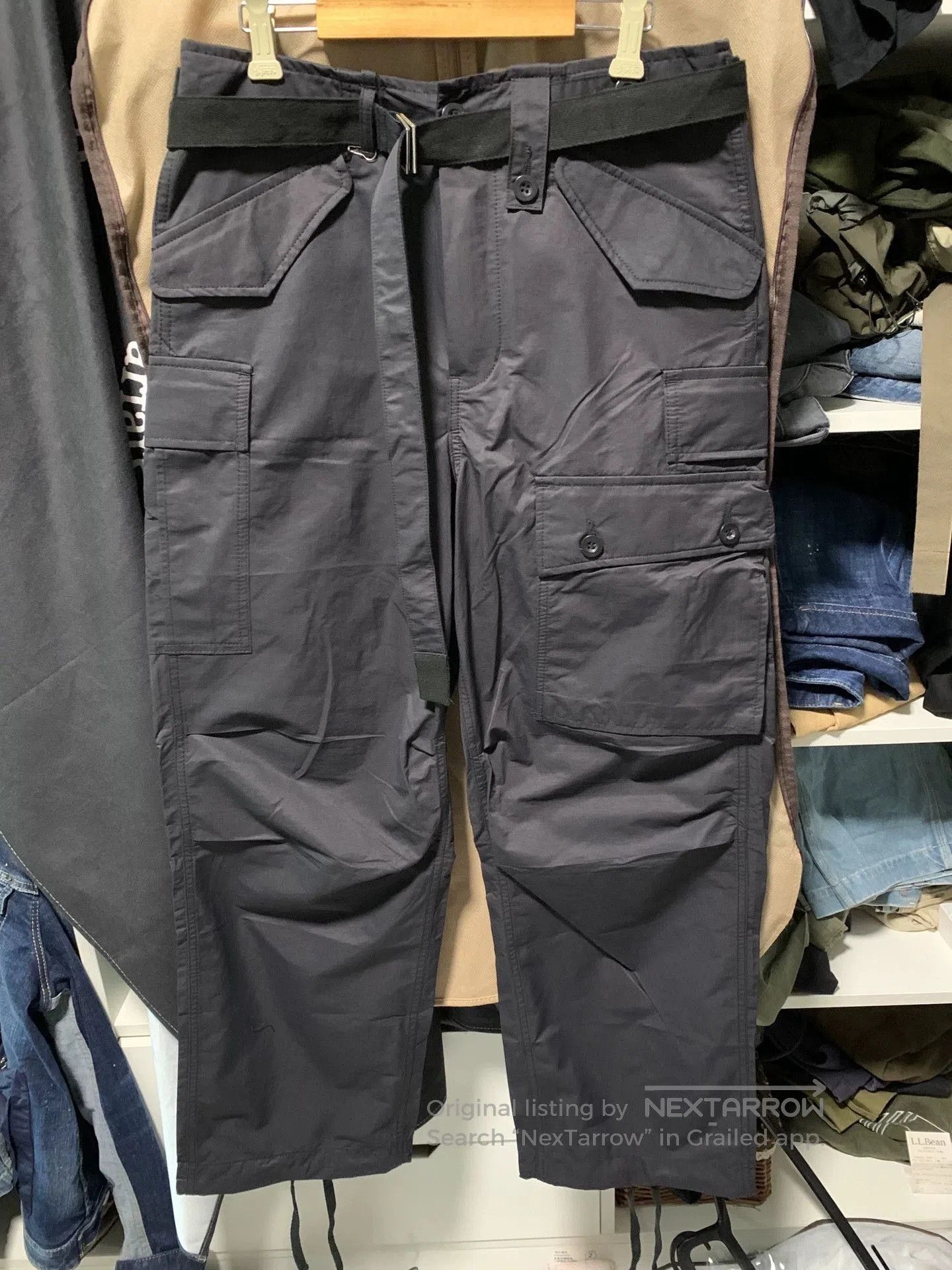 Sacai Sacai Nylon Utility Pants Size 2. Size US 26 / EU 42 - 1 Thumbnail