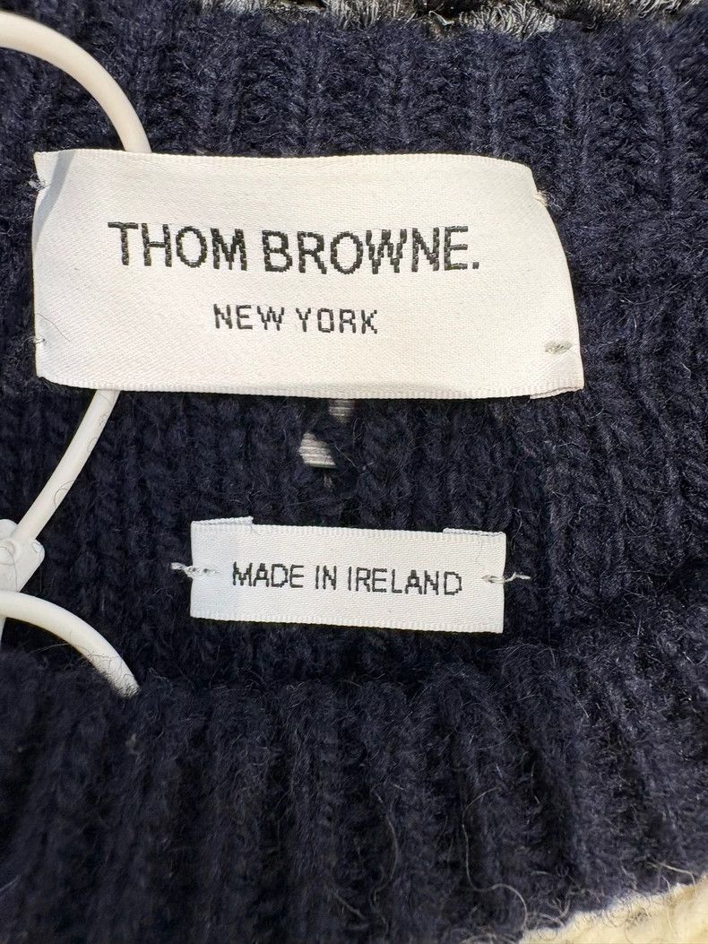 Thom Browne Thom Browne Colorful round neck sweater Size US M / EU 48-50 / 2 - 4 Thumbnail