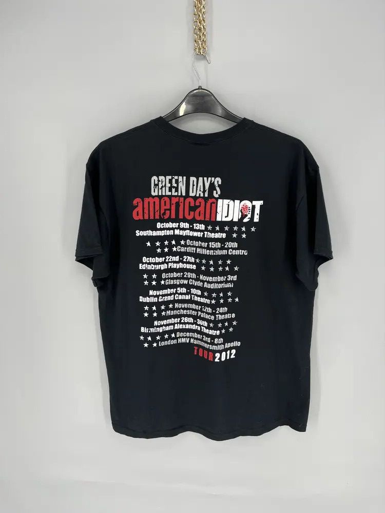 Other Green Day's American Idiot Band T-shirt tour 2012 Size US XL / EU 56 / 4 - 7 Thumbnail