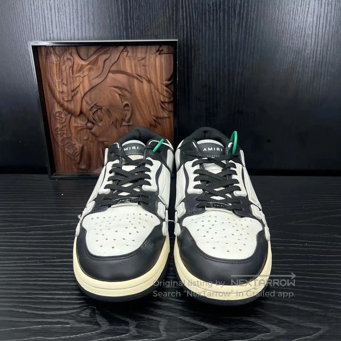 Amiri Black Low-Top Sneakers Size 9. Size US 9 / EU 42 - 4 Thumbnail