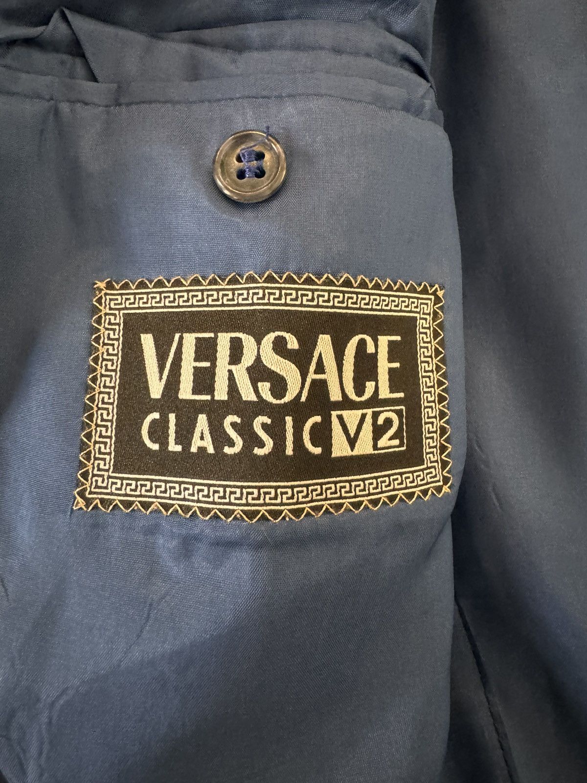 Versus Versace V2 by GIANNI VERSACE Wool Blazer Size 46R - 7 Thumbnail