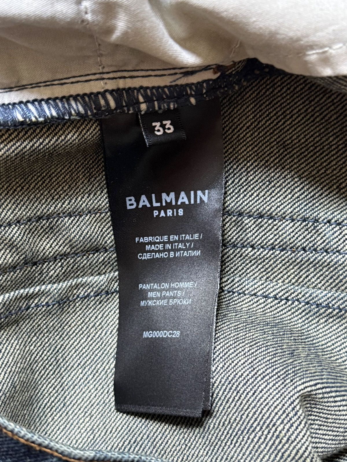 Balmain Balmain Slim Jeans Size US 33 - 7 Thumbnail