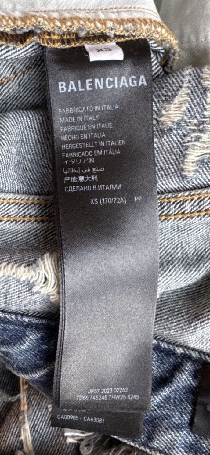 Balenciaga Balenciaga Super Destroyed Denim Size US 32 / EU 48 - 8 Thumbnail