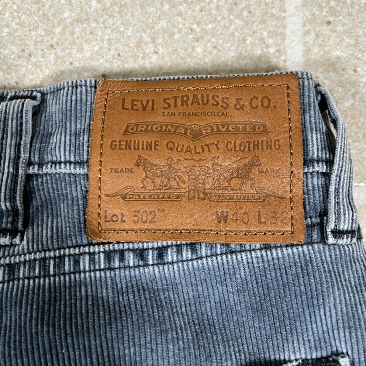 Levi's Levis Big E Jeans Corduroy Pants 502 Premium Mens 40x29 Size US 40 / EU 56 - 4 Thumbnail