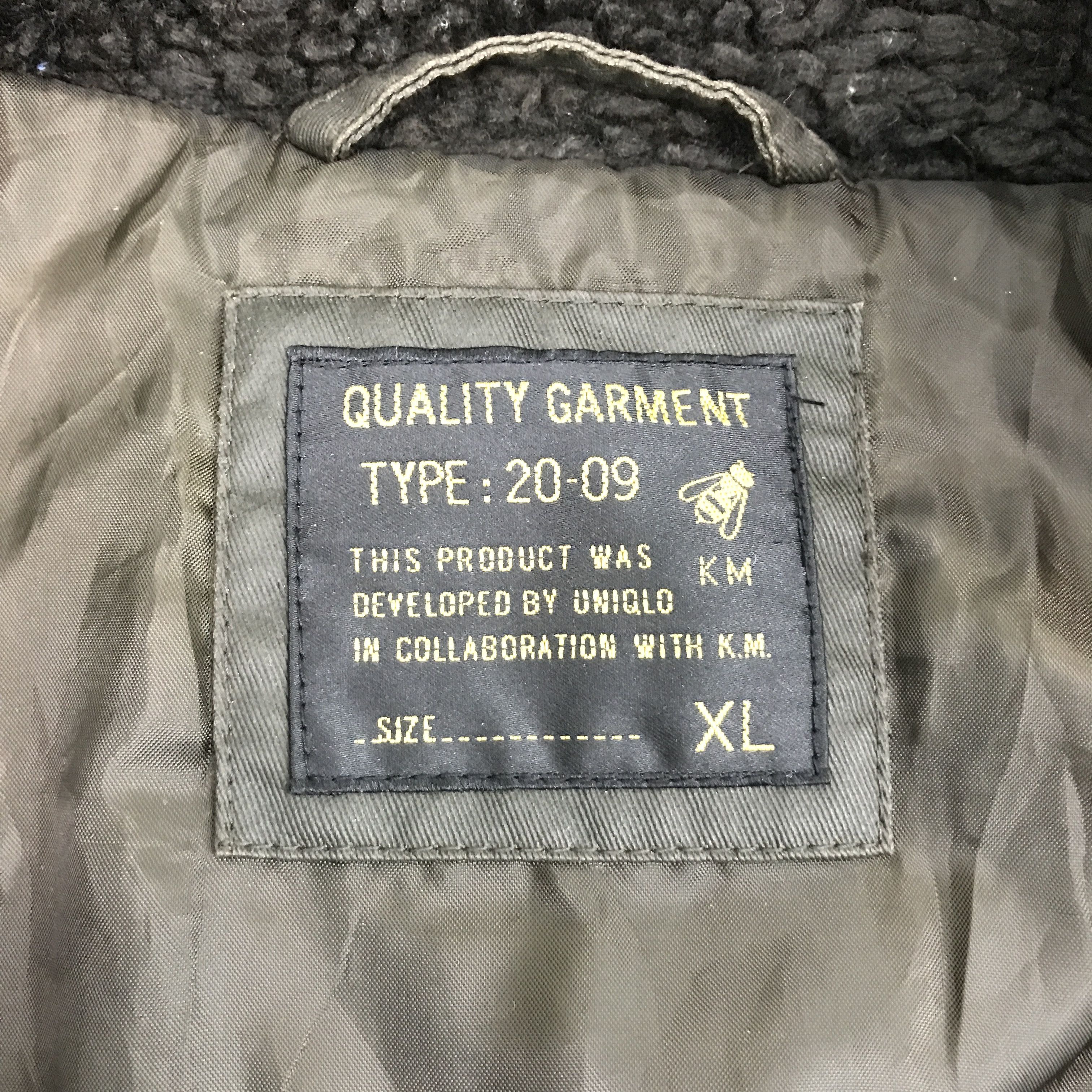 Japanese Brand × Vintage MA-1 MILITARY JACKET UNIQLO DESIGN JAPAN JACKET Size US XL / EU 56 / 4 - 14 Thumbnail