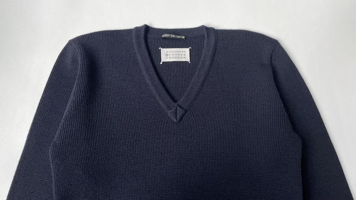Maison Margiela A/W 2000 ‘Deanna’ Waffle Wool Sweater Size US M / EU 48-50 / 2 - 2 Thumbnail