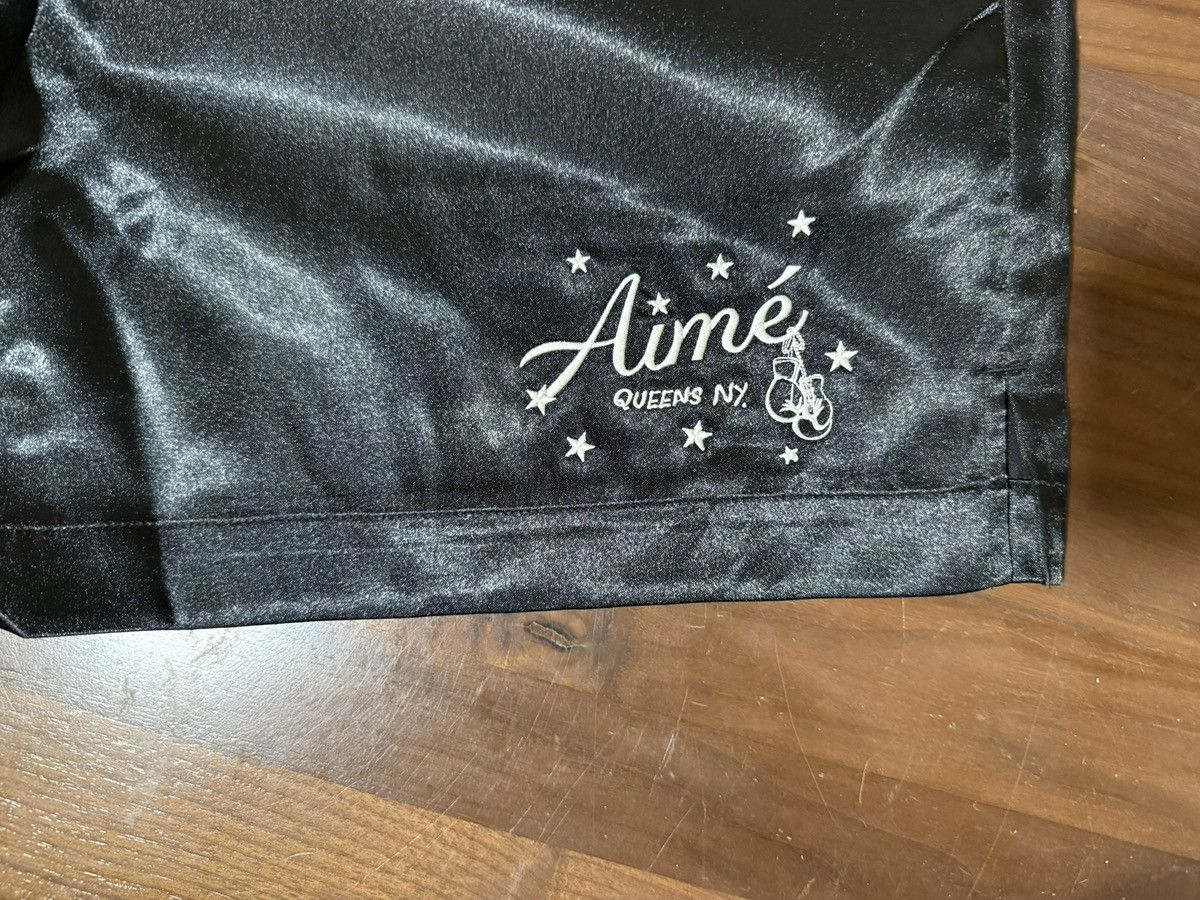 Aime Leon Dore Aime Leon Dore Boxing Sparring Short Jet Black Shorts Large Size US 34 / EU 50 - 2 Thumbnail