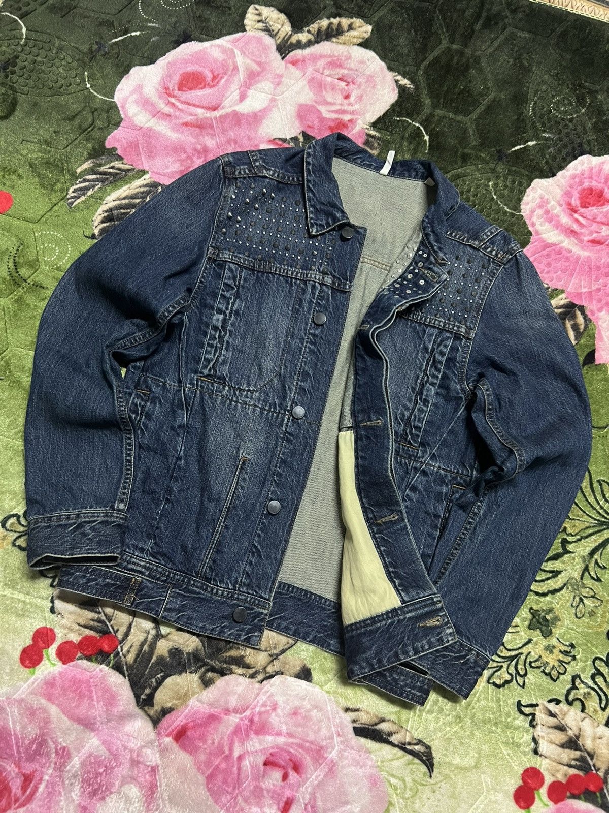5cm × Denim Jacket × Japanese Brand 5cm Men's Studded Denim