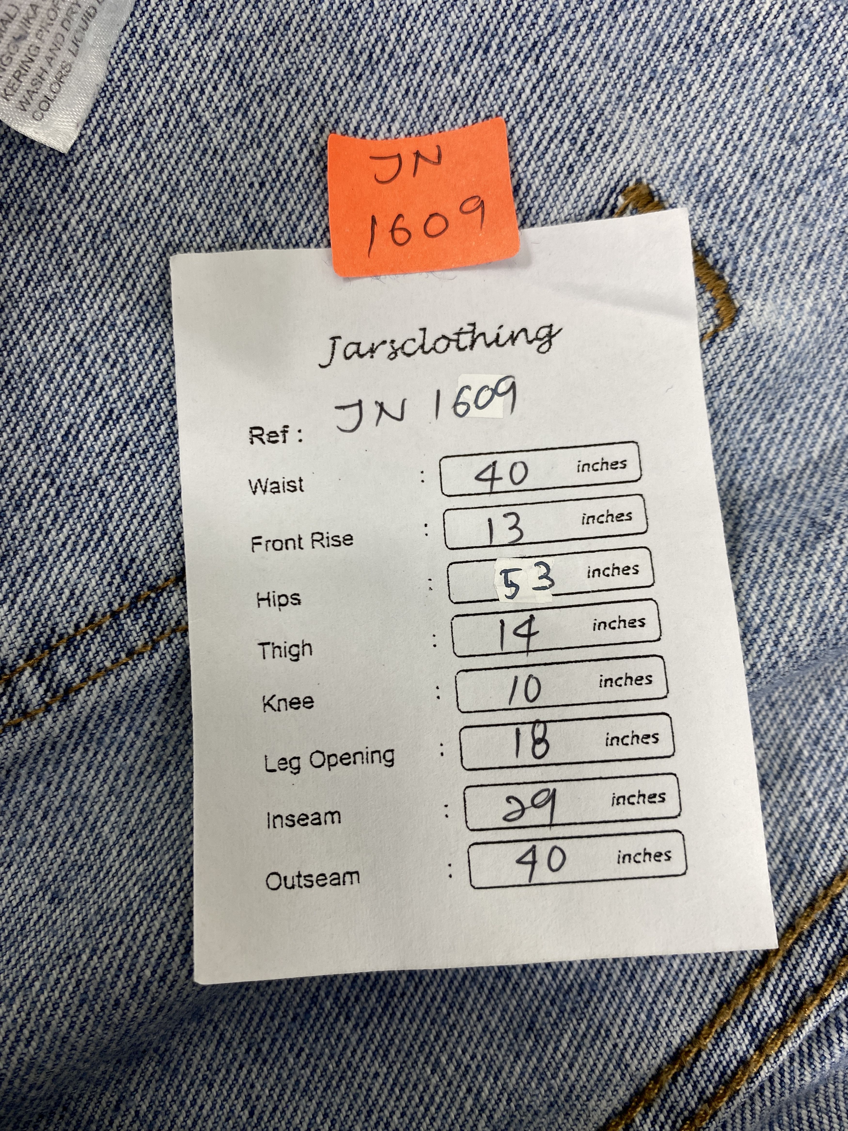 Levi's Blue Vintage Levi's 501 Jeans 40x29 Denim -JN1609 Size US 40 / EU 56 - 8 Thumbnail