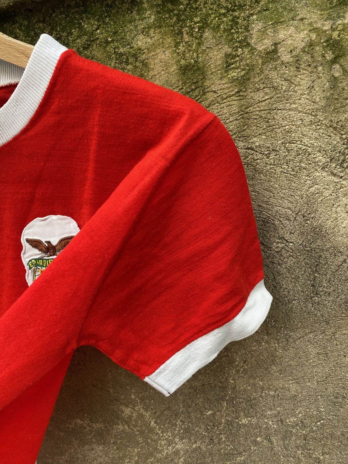 Other Vintage 1972/1973 Sl Benfica Match Worn 7 Soccer Jersey Rare Size US M / EU 48-50 / 2 - 7 Thumbnail