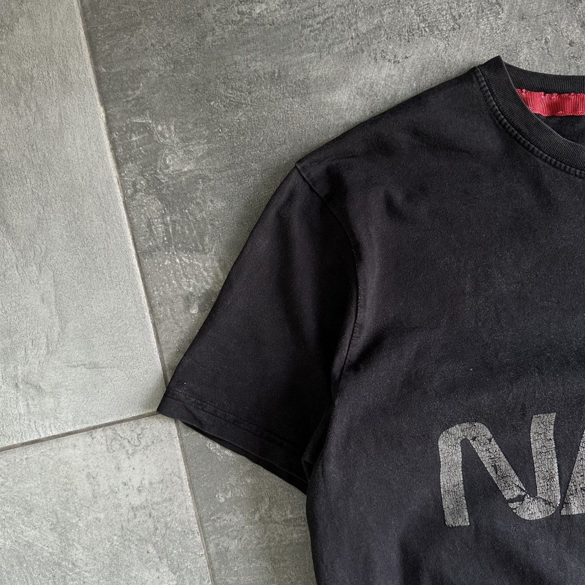 Alpha Industries × Vintage Vintage Alpha Industries T-shirts Trashed NASA Big Logo Y2K Size US L / EU 52-54 / 3 - 6 Thumbnail
