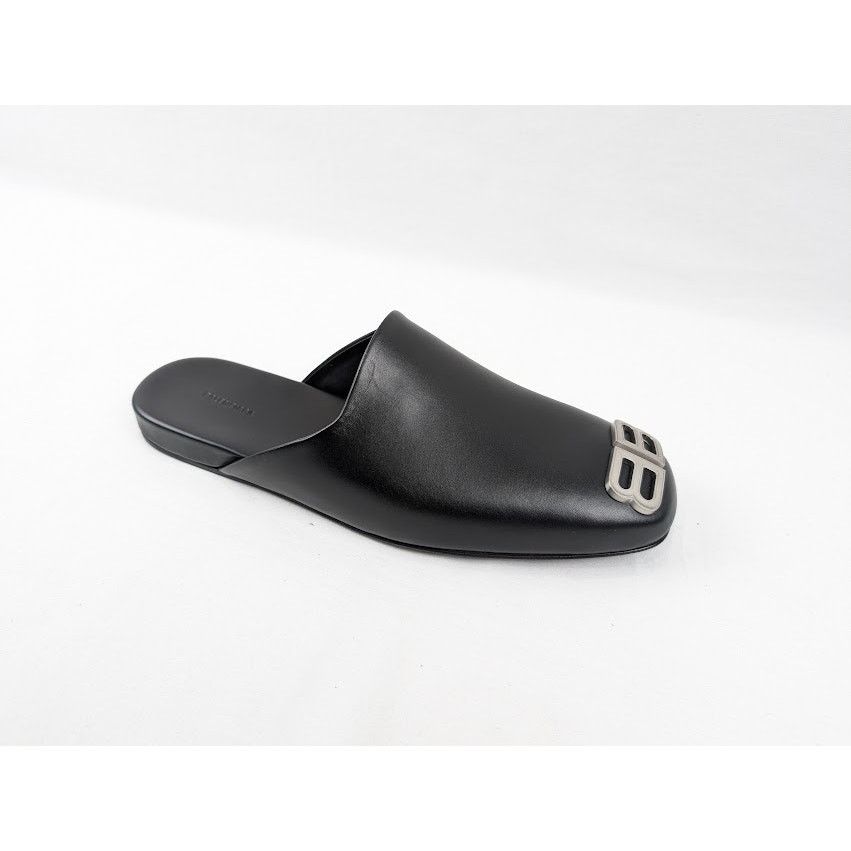 Balenciaga o1rshd1 Cozy New BB Mules in Black Size US 8 / EU 41 - 2 Thumbnail