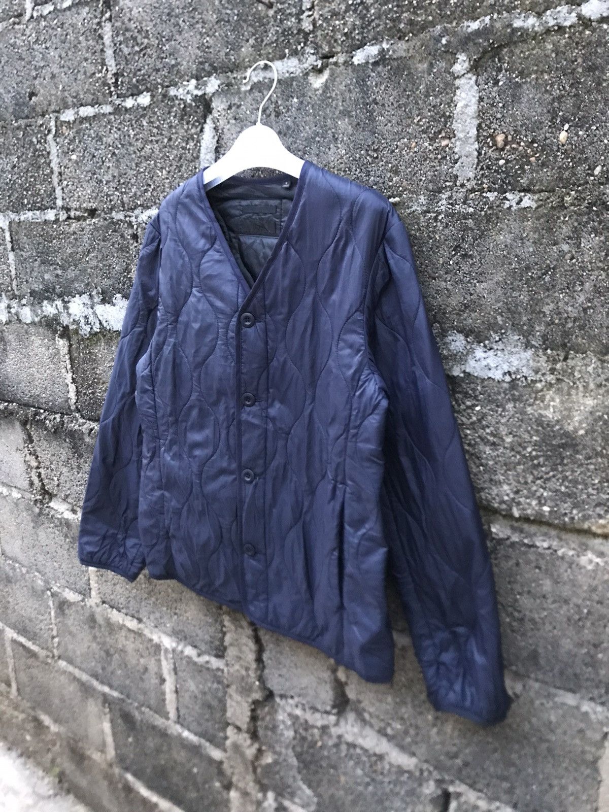 Japanese Brand × Uniqlo 🌟Uniqlo Button Quilted Jacket Size M / US 6-8 / IT 42-44 - 3 Thumbnail
