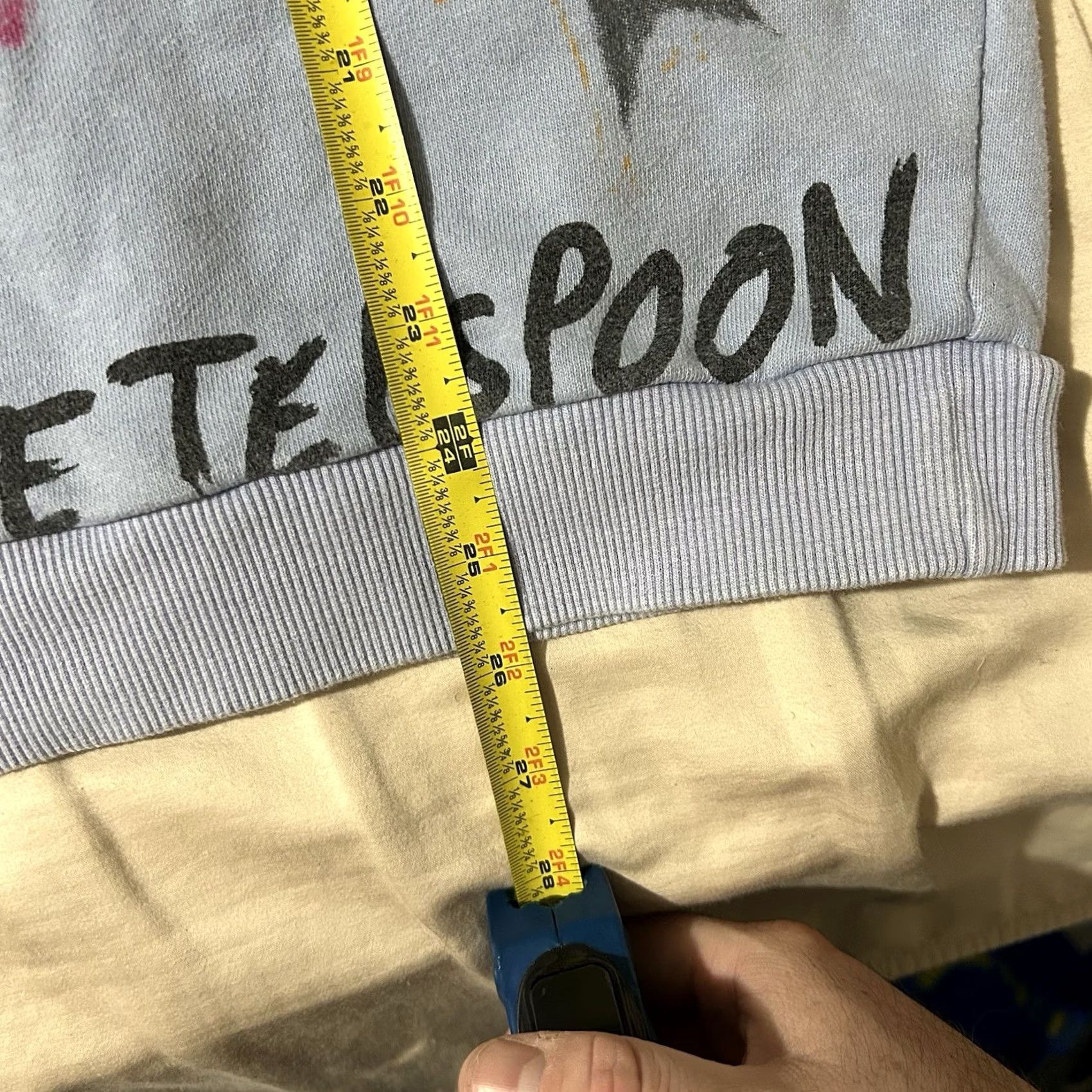 Vintage One Teaspoon X Free People Hand Painted Graffiti Sweatshirt Medium Women’s Size M / US 6-8 / IT 42-44 - 8 Thumbnail