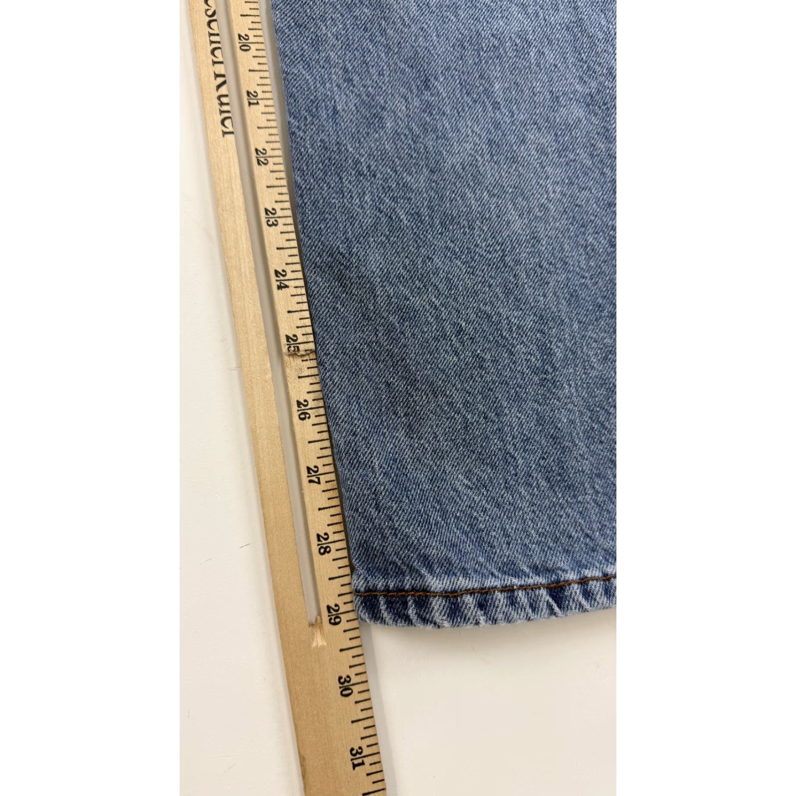 Bdg BDG Cowboy Jeans Womens 26 Blue Straight Leg High Rise 100% Cotton Denim Pants Size 26" / US 2 / IT 38 - 7 Thumbnail