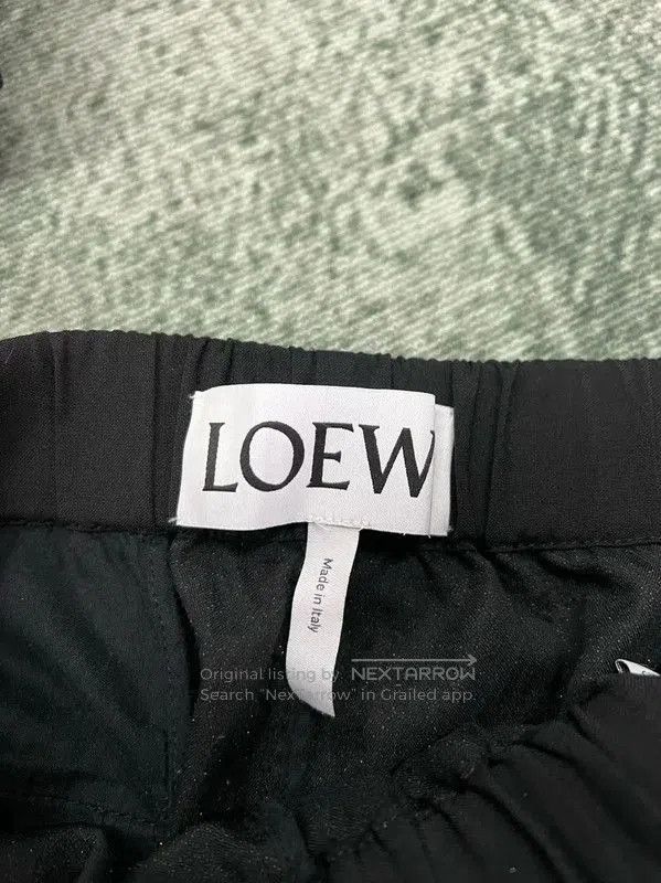 Loewe Loewe Black Cotton Summer Shorts . Size 23" - 3 Thumbnail
