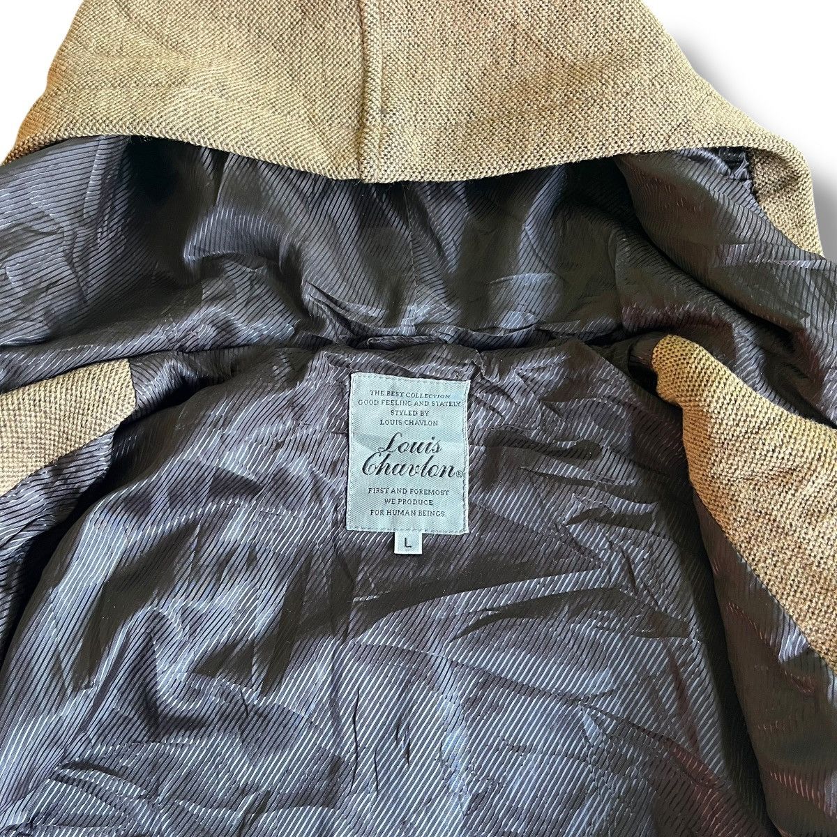 If Six Was Nine × Japanese Brand × Le Grande Bleu (L.G.B.) JAPANESE BRAND LOUIS CHAVLON DUFFLE JACKET HOODIE Size US L / EU 52-54 / 3 - 7 Thumbnail