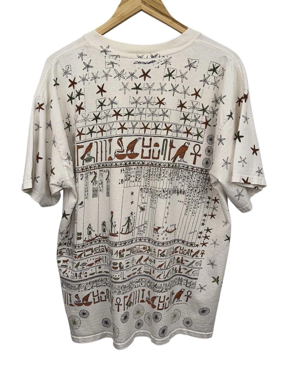 Designer Vintage Metropolitan Museum Of Art 1999 AOP Art Shirt Sz XL Size US XL / EU 56 / 4 - 2 Thumbnail