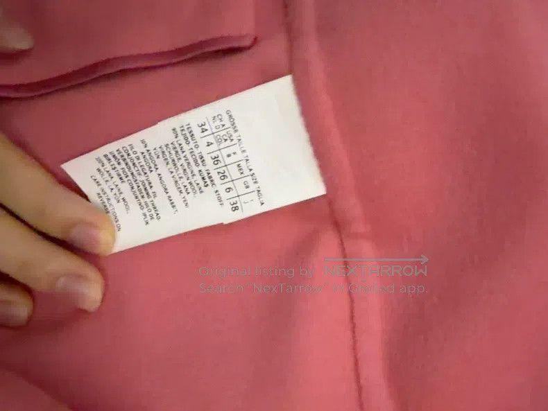 Max Mara Max Mara Overcoat, Pink Size XS / US 0-2 / IT 36-38 - 2 Thumbnail