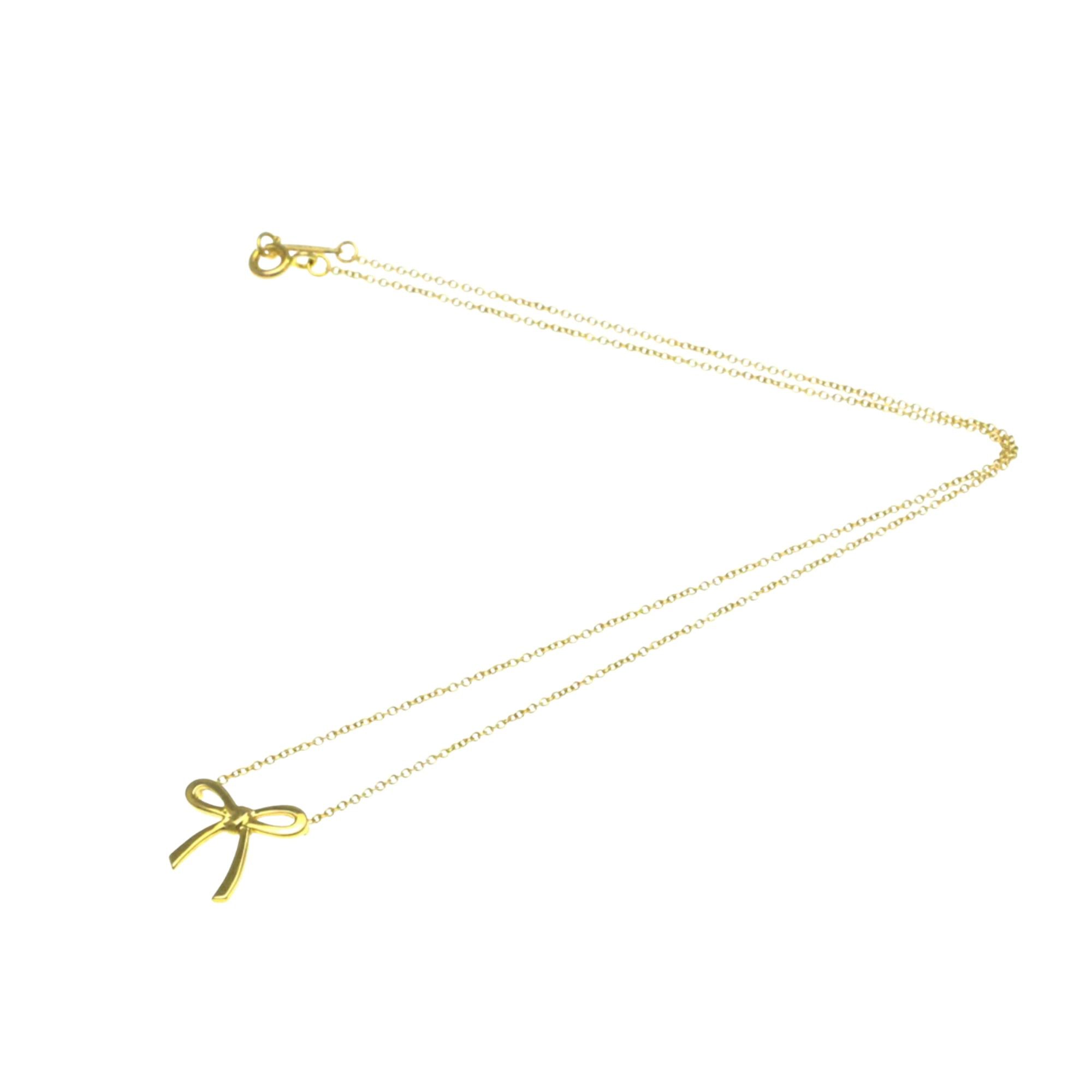 Tiffany & Co Bow necklace