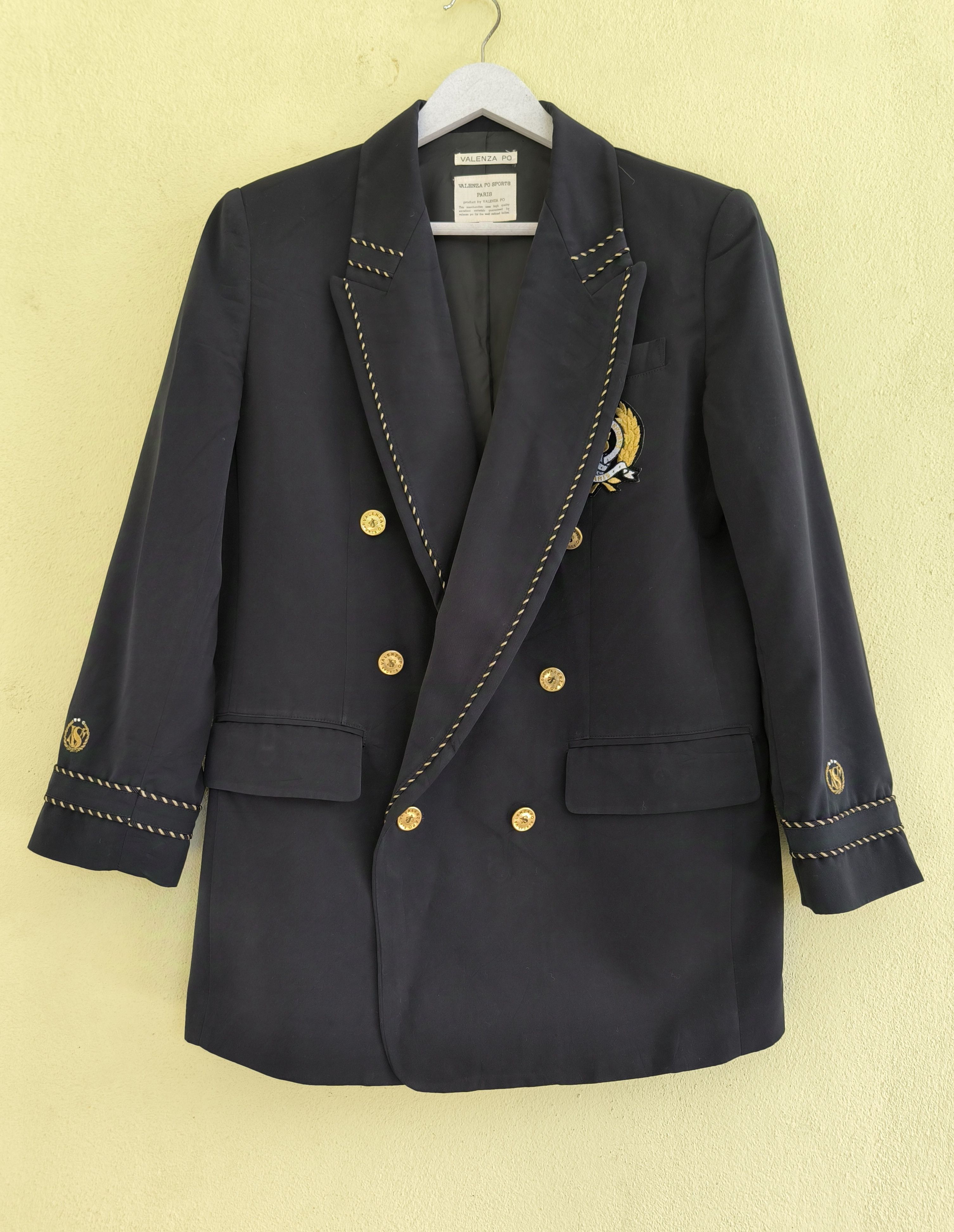 Handmade × Japanese Brand VALENZA PO SPORTS PARIS coat blazer Size US S / EU 44-46 / 1 - 1 Thumbnail
