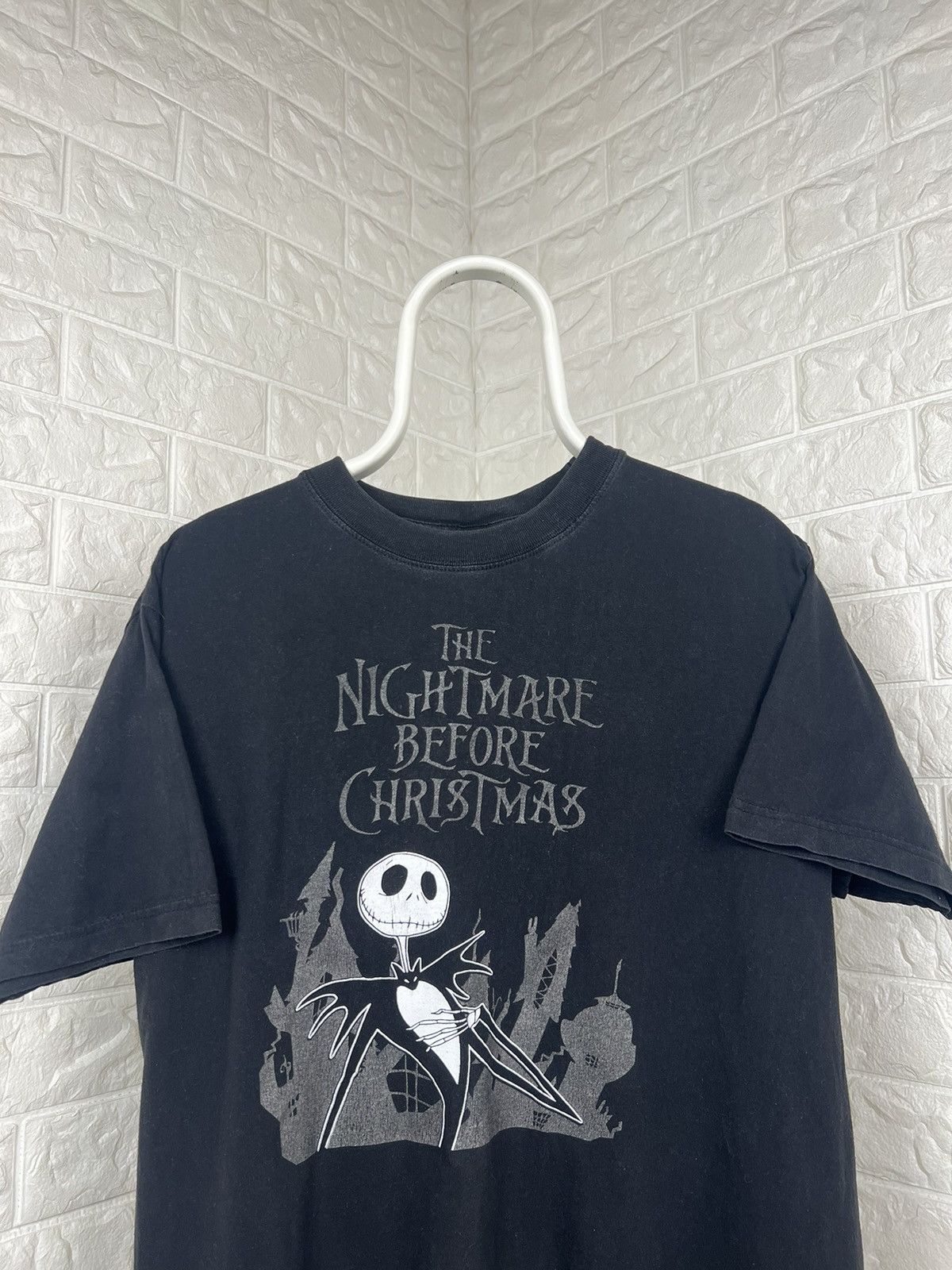 Disney × Vintage Vintage The Nightmare Before Christmas 90s Big Logo T-shirts Size US L / EU 52-54 / 3 - 2 Thumbnail