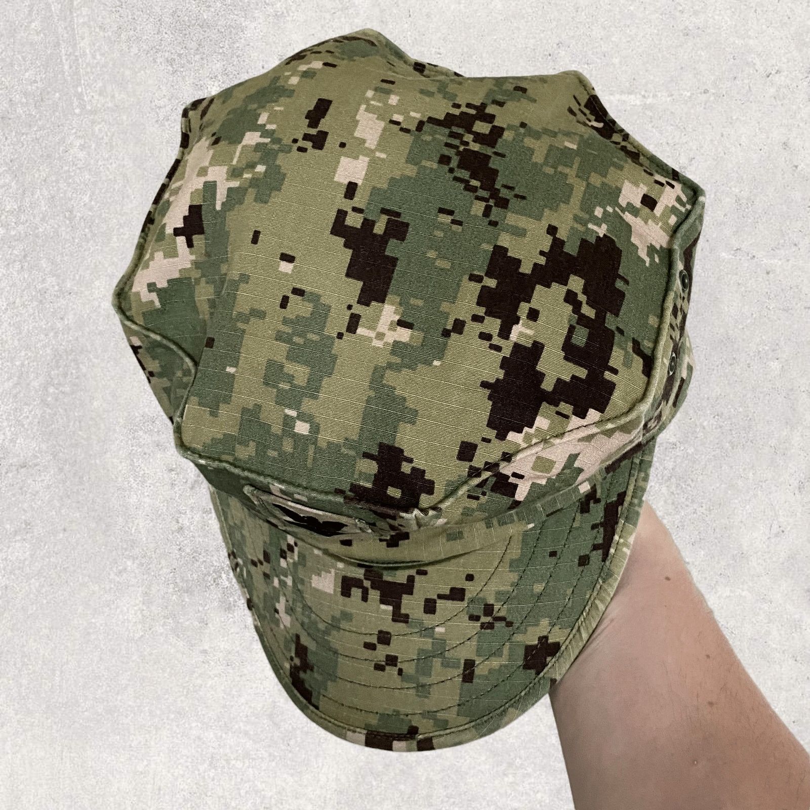 Vintage Vintage Y2K US Marines Digital Camo Hat 7 1/2 Embroidered Size ONE SIZE - 4 Thumbnail