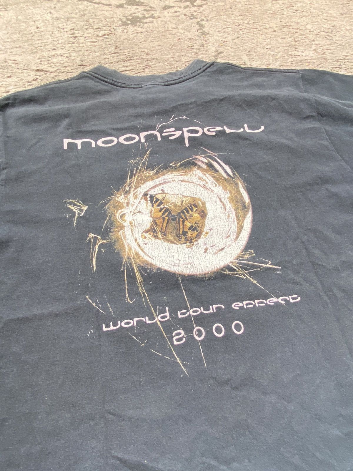 Band Tees × Vintage Vintage Moonspell Tour 2000 Band Tee Size US M / EU 48-50 / 2 - 7 Thumbnail