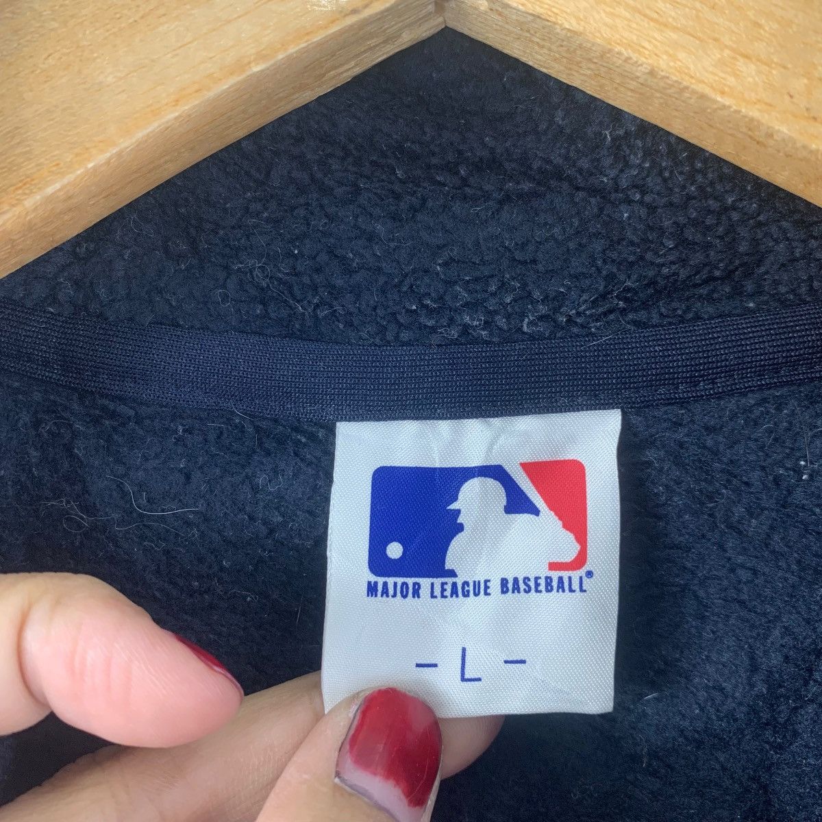 MLB Vintage MLBB NEW YORK YANKESS Zipper Sweater Sweatshirt Size US L / EU 52-54 / 3 - 3 Thumbnail