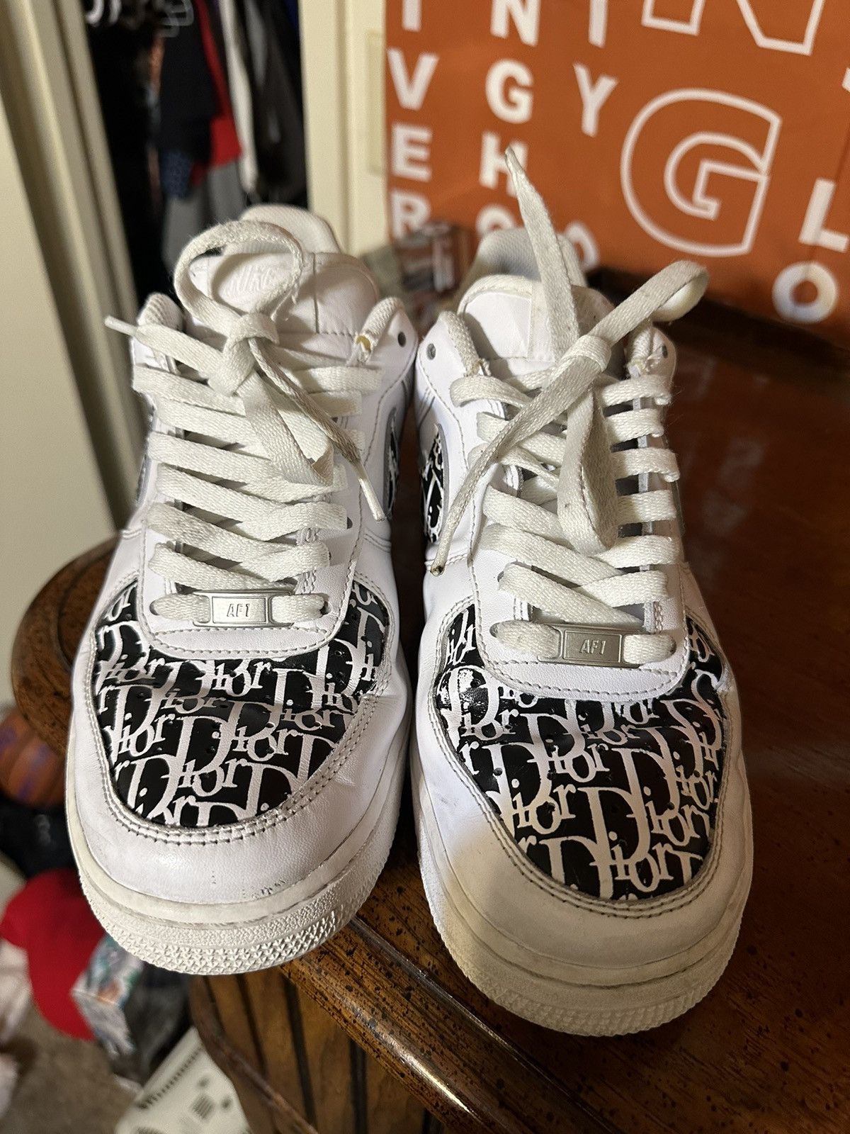 Nike × Vintage Vintage Nike Air Force One 00s size 9 Size US 9 / EU 42 - 3 Thumbnail