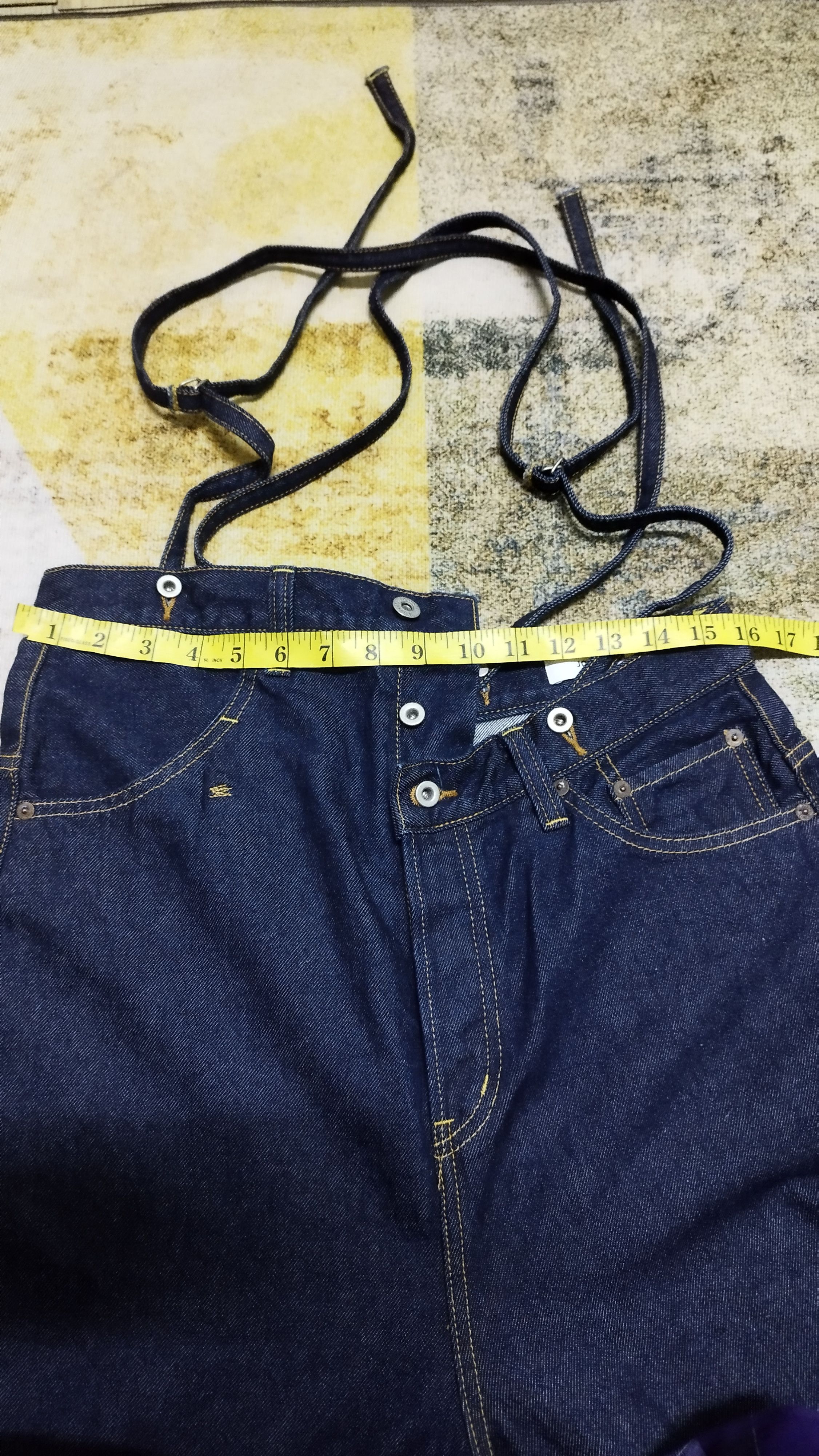 If Six Was Nine × Johnbull × Le Grande Bleu (L.G.B.) Johnbull ZP083 NO.81-0416 baggy Size 32" / US 10 / IT 46 - 8 Thumbnail