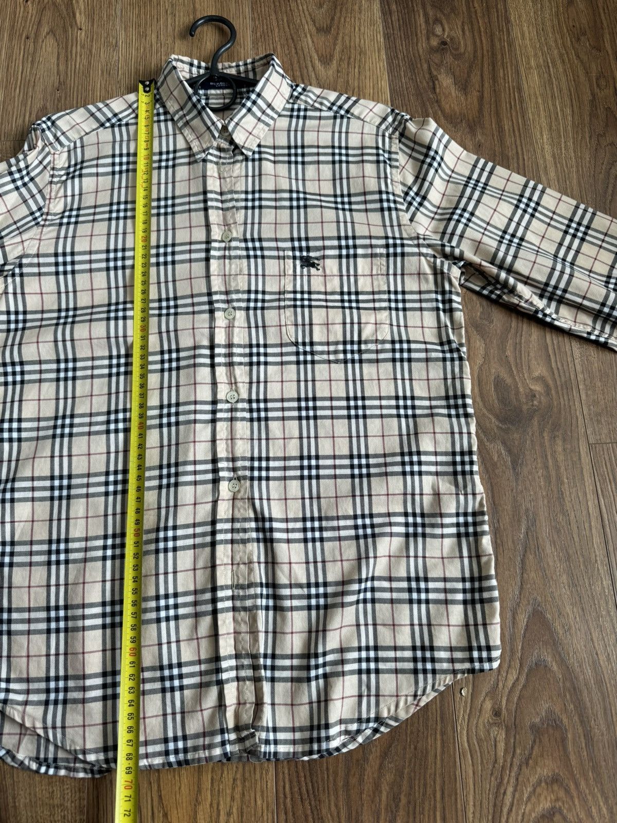 Burberry Classic shirt Burberry Nova Check original luxury item Size US M / EU 48-50 / 2 - 6 Thumbnail