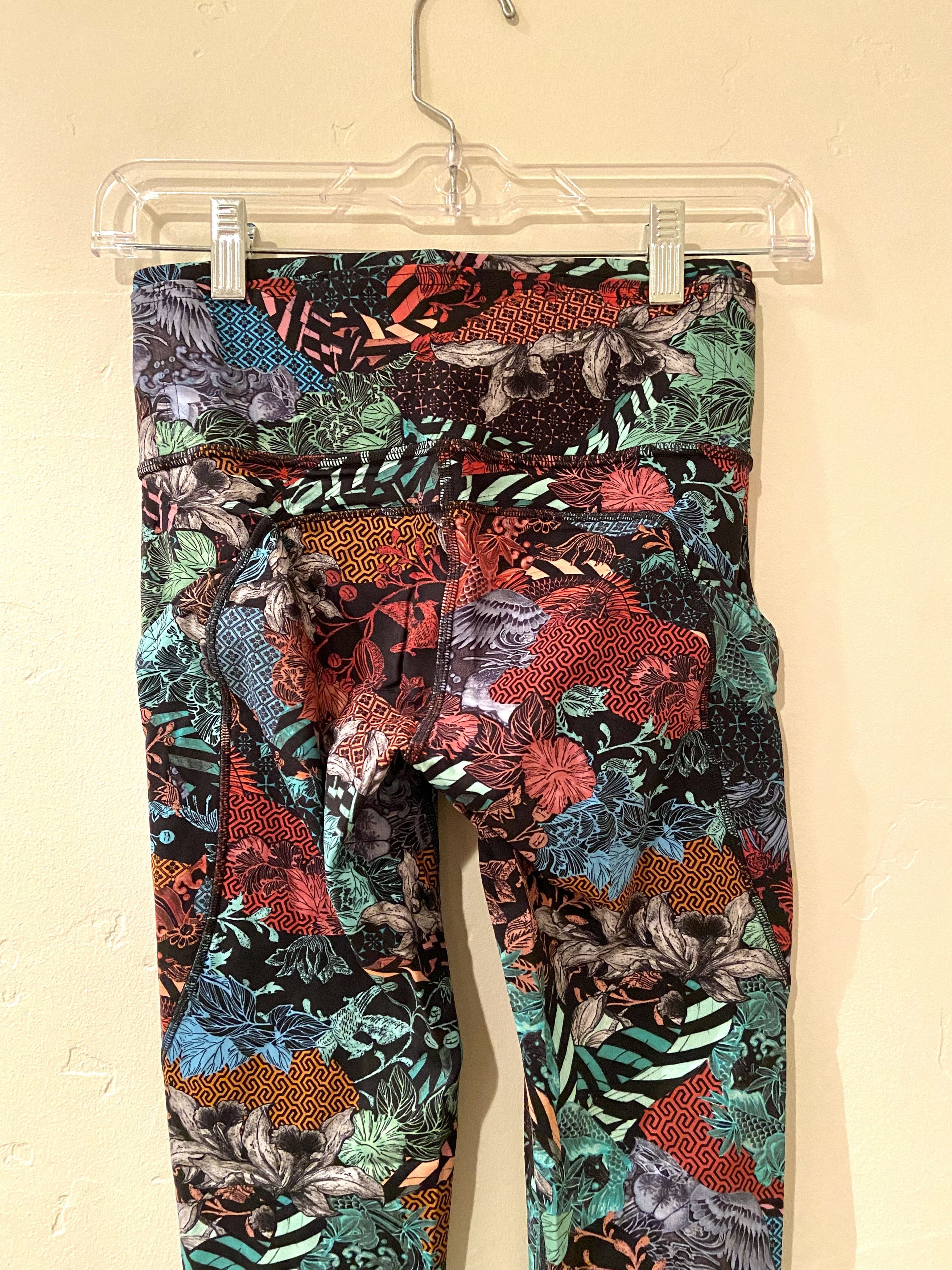 Lululemon 🆕 Lululemon Fast & Frees - Zen Clash Multi - Size 4 - 25" Size 27" / US 4 / IT 40 - 7 Thumbnail
