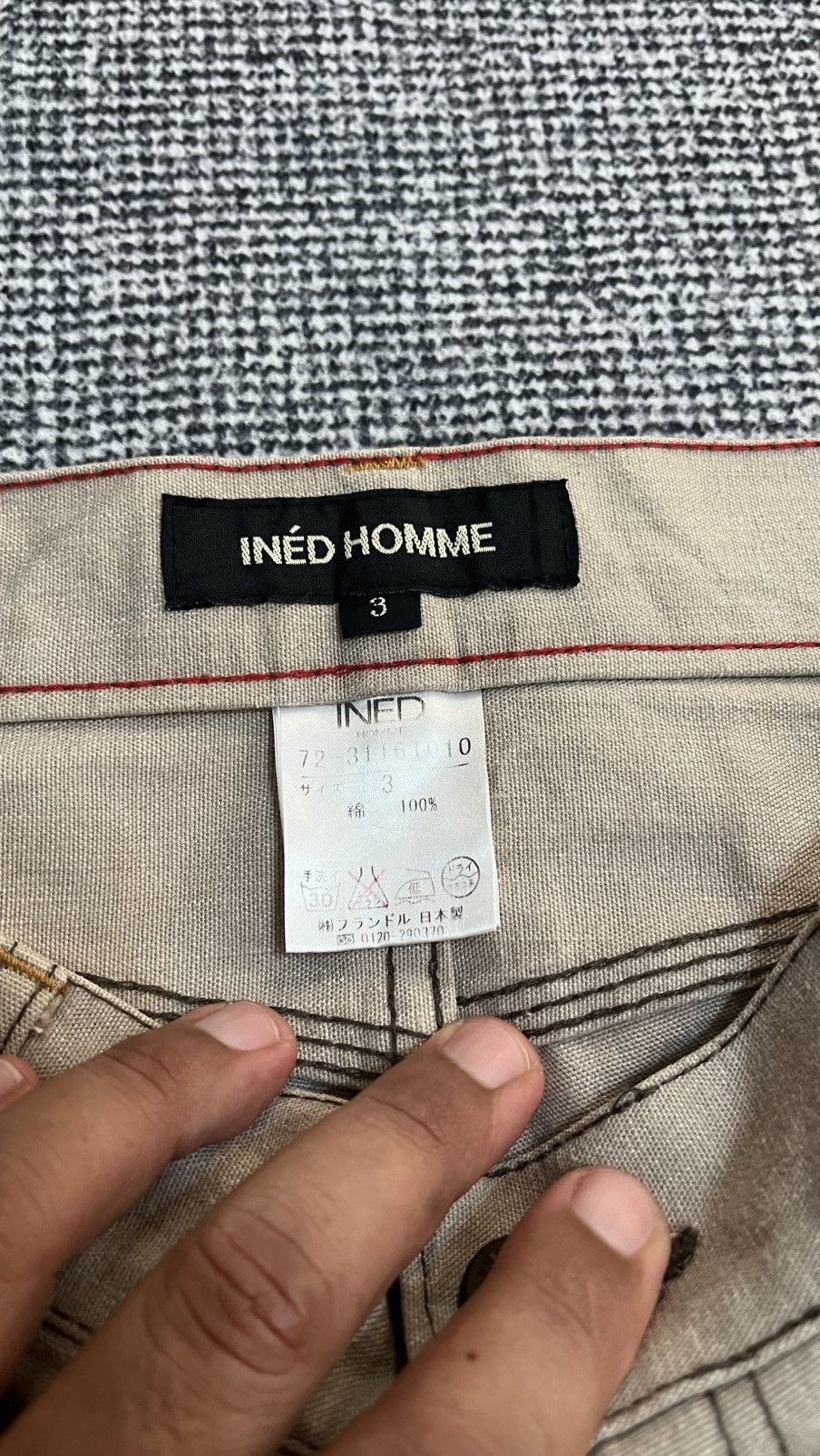 Yohji Yamamoto Vintage Ined Homme Yohji Yamamoto jeans Size US 32 / EU 48 - 11 Thumbnail