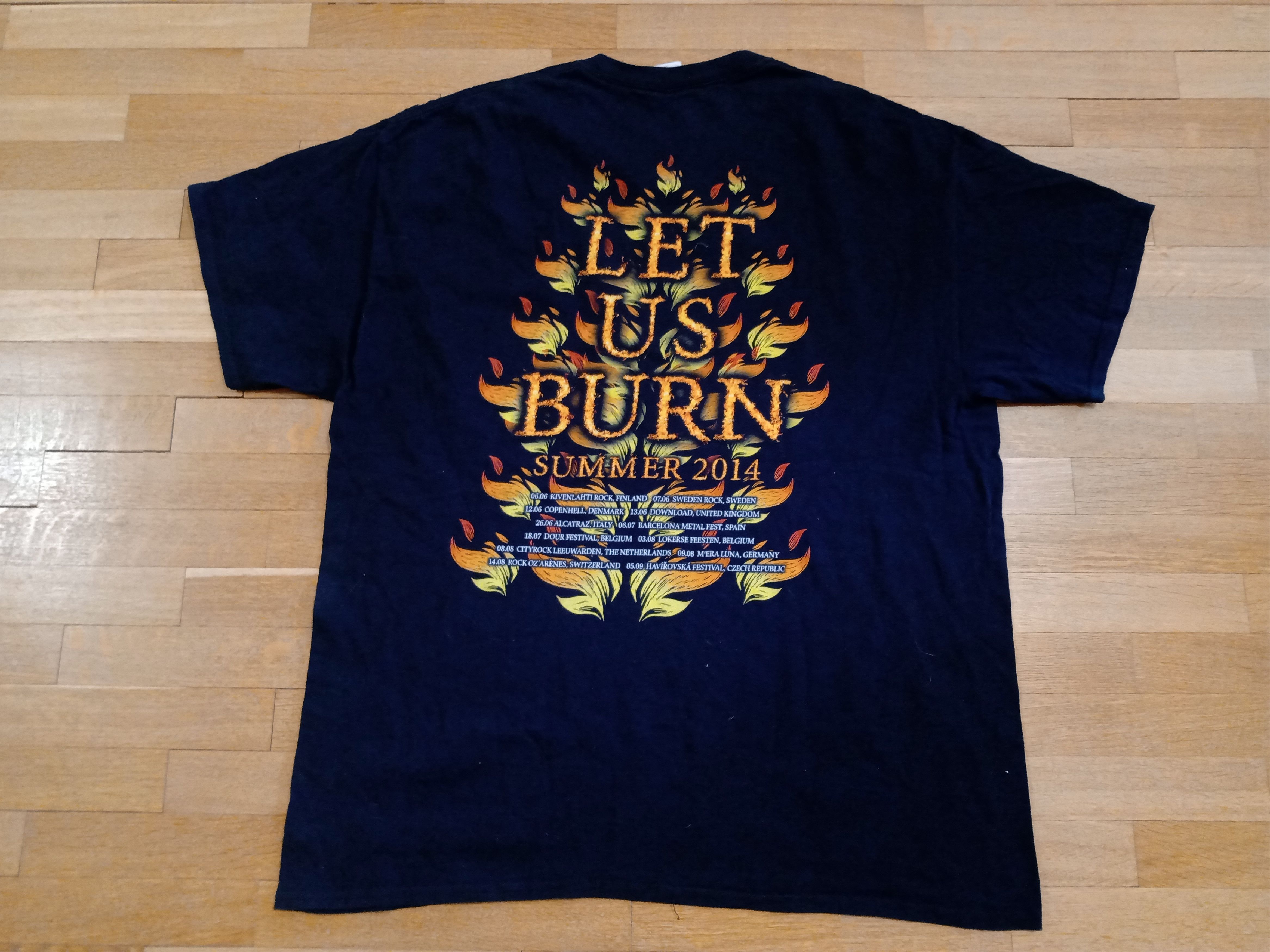 Band Tees Within Temptation Hydra Heavy Metal Shirt 2014 Summer Tour Size US XL / EU 56 / 4 - 5 Thumbnail