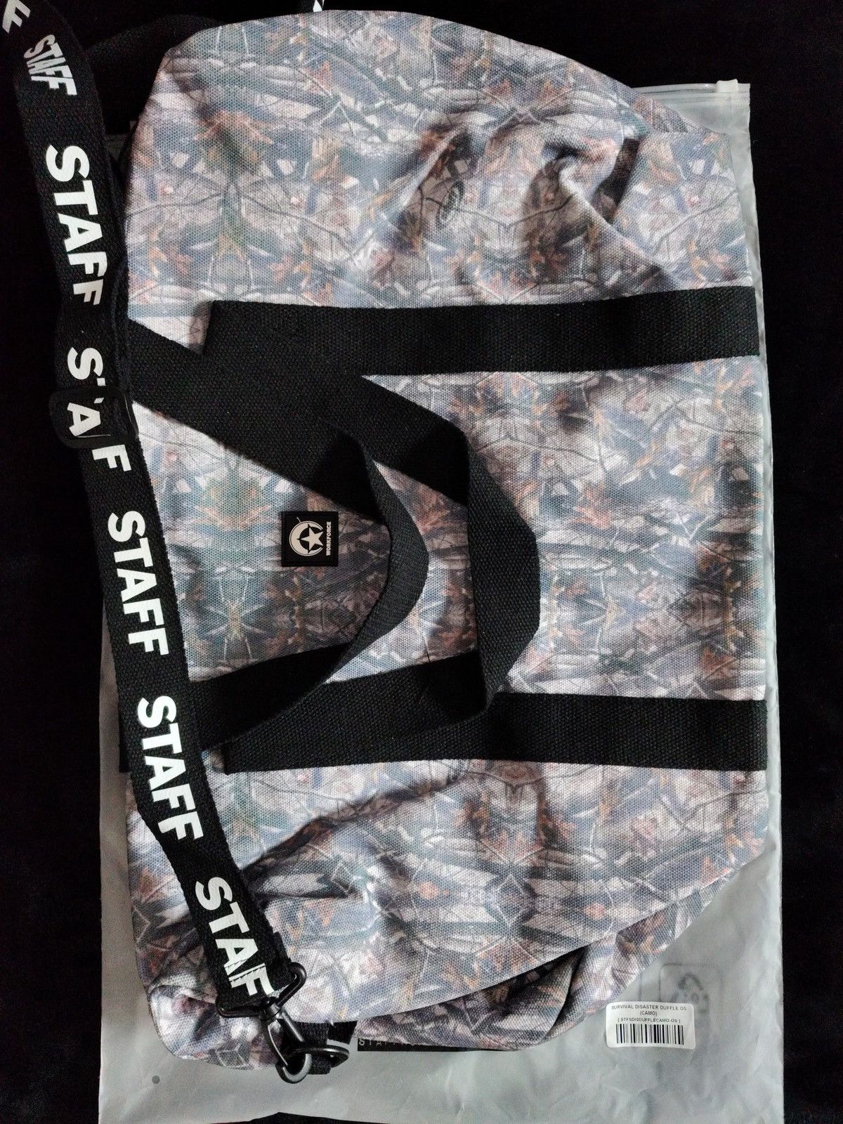 STAFF WORKFORCE Survival disaster duffle (camo) Size ONE SIZE - 5 Thumbnail