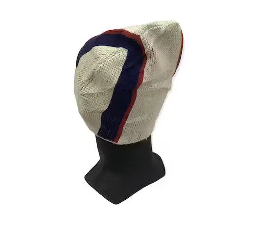 Naked & Famous × Vintage Naked & Famous Striped Design Beanie Hat Size ONE SIZE - 3 Thumbnail