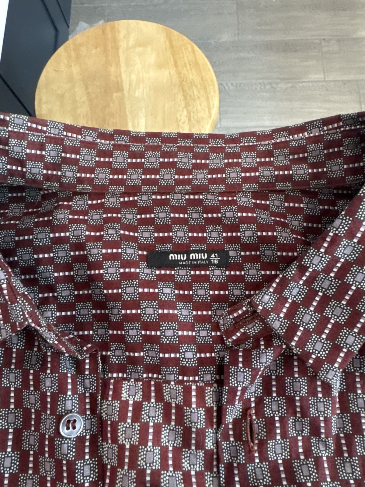 Miu Miu Miu miu button up Size US XS / EU 42 / 0 - 2 Thumbnail