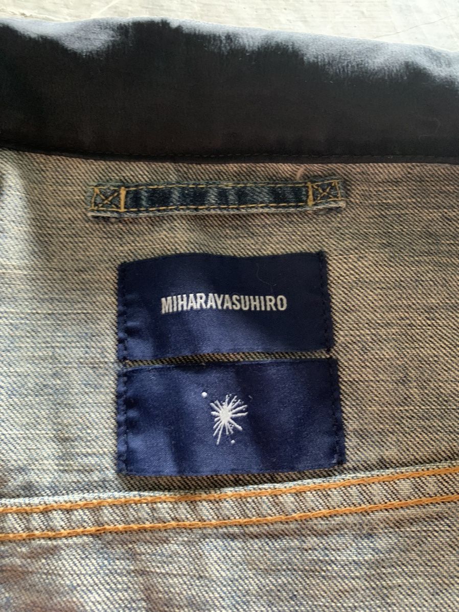 Japanese Brand ARCHIVED miharayasuhiro japanese denim jacket splatter vtg Size US S / EU 44-46 / 1 - 3 Thumbnail