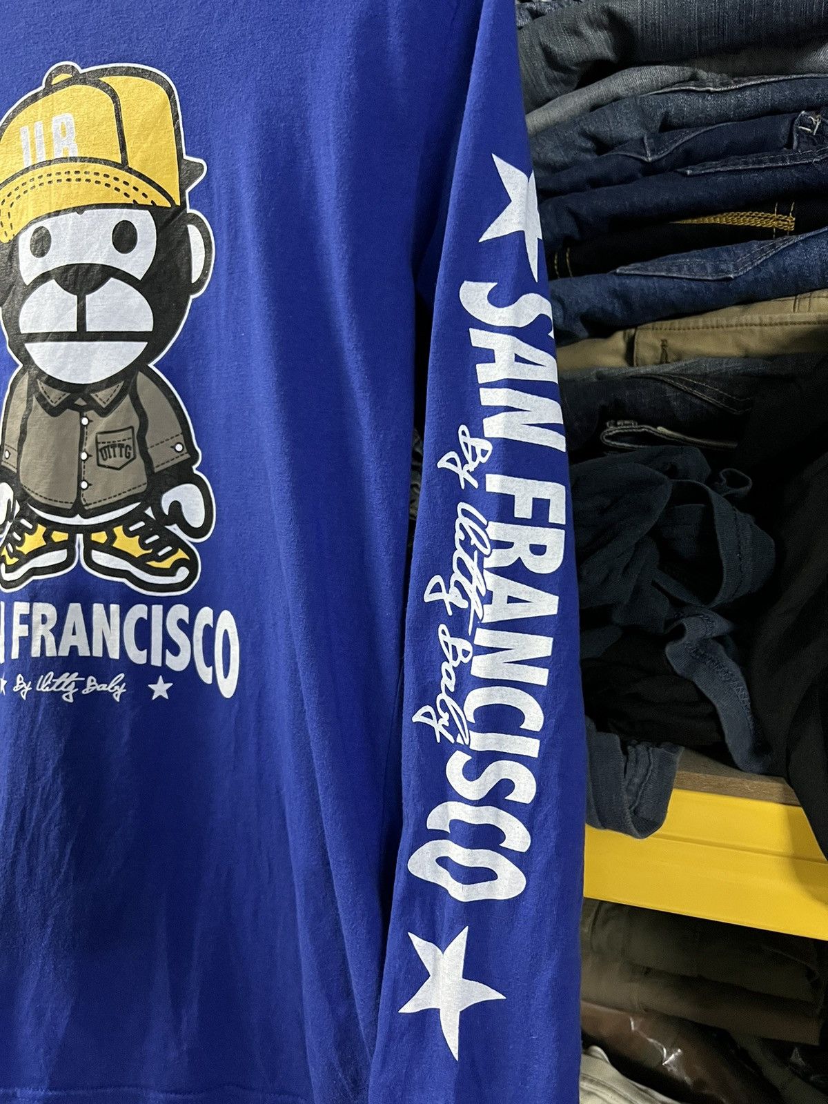 Japanese Brand × Seditionaries × Vintage VTG UITTG BABY SAN FRANCISCO L/S Size US S / EU 44-46 / 1 - 3 Thumbnail