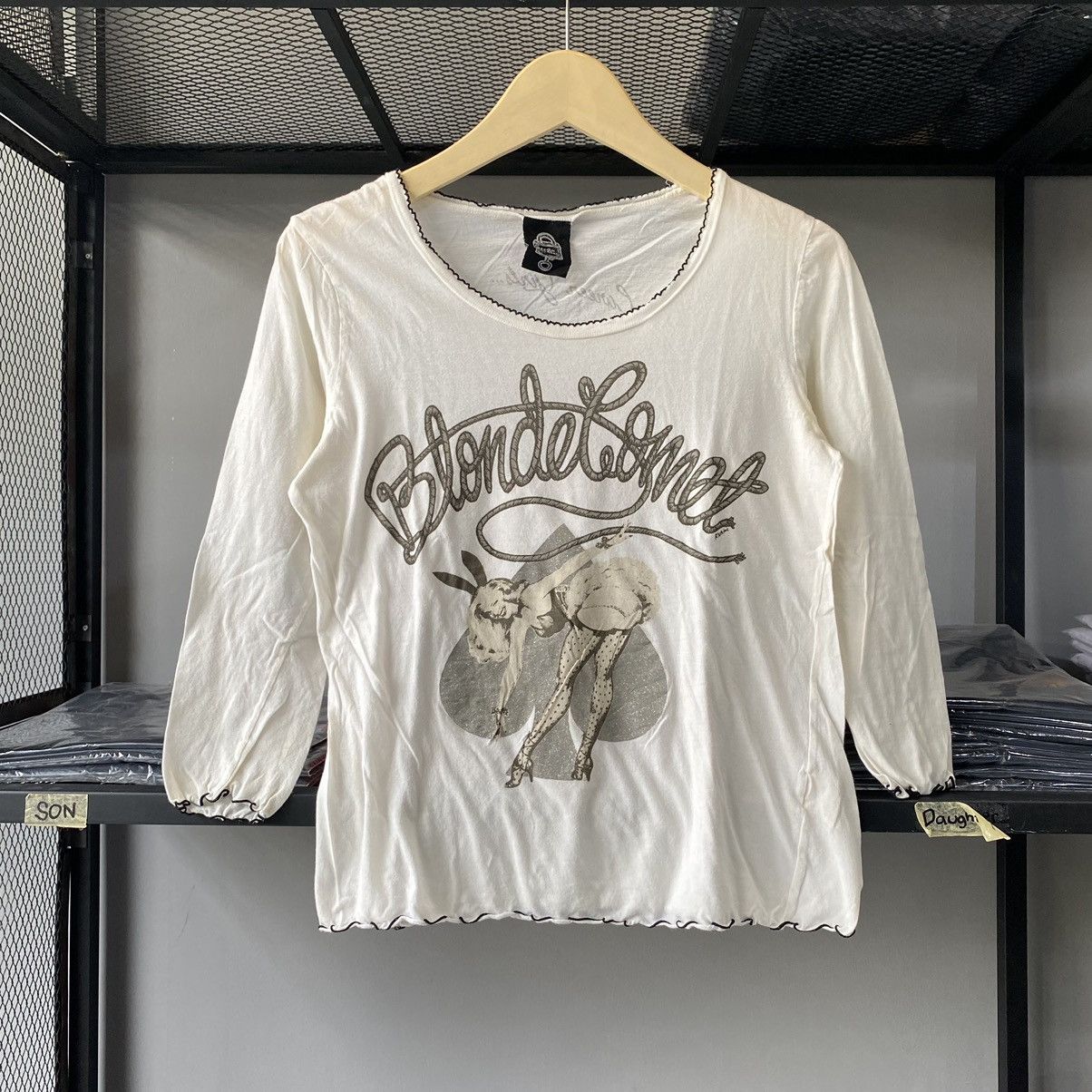Hysteric Glamour × Japanese Brand × Vintage Vintage Y2K Vixen Blonde Comet Retro Pin Up Babe Tees Size M / US 6-8 / IT 42-44 - 1 Thumbnail