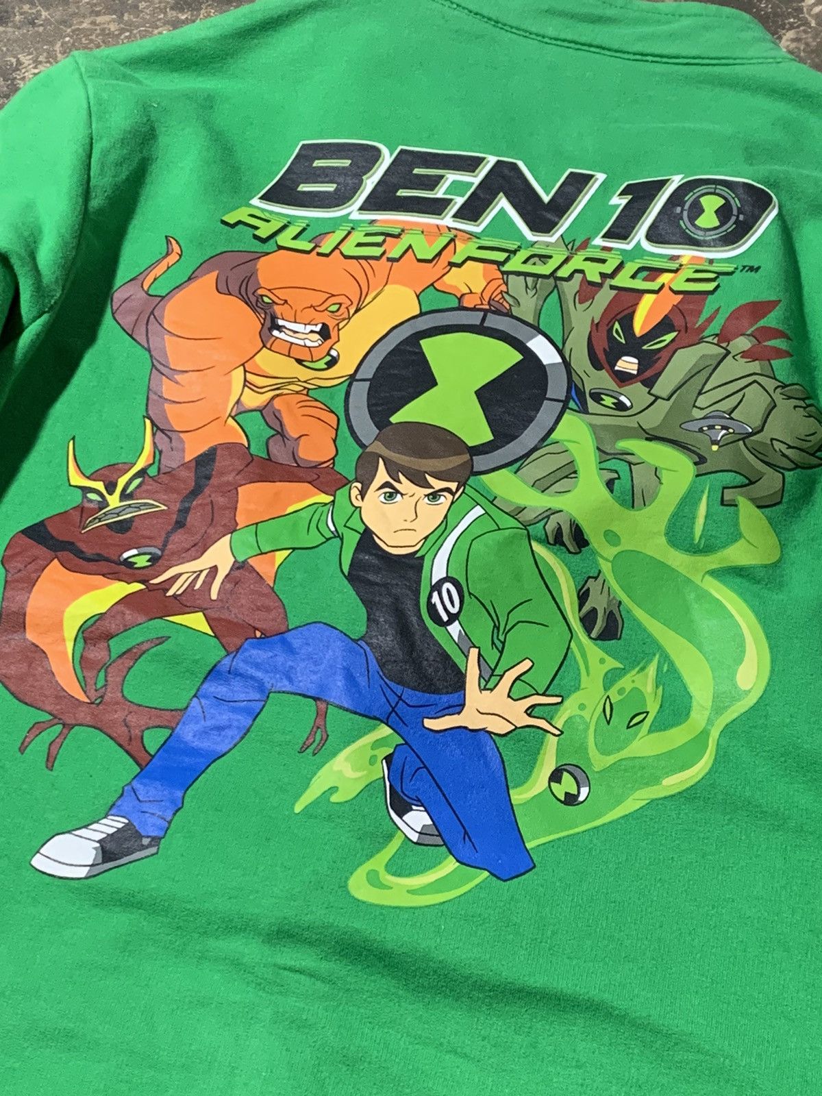 Cartoon Network Vintage Y2k Ben10 Alien Force Zipper Sweater Size XXS / US 00 / IT 34 - 7 Thumbnail