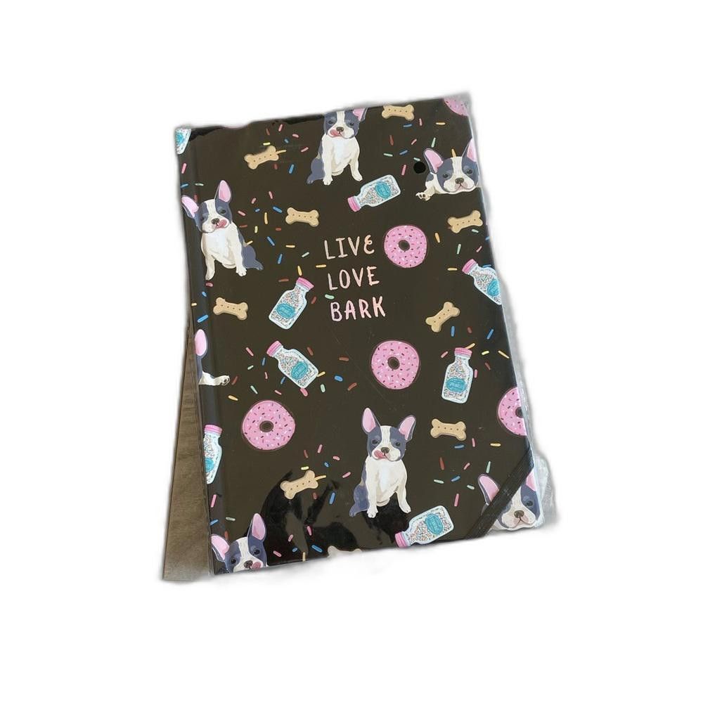Designer Francesca's Black Live Love Bark Notebook Size ONE SIZE - 1 Thumbnail