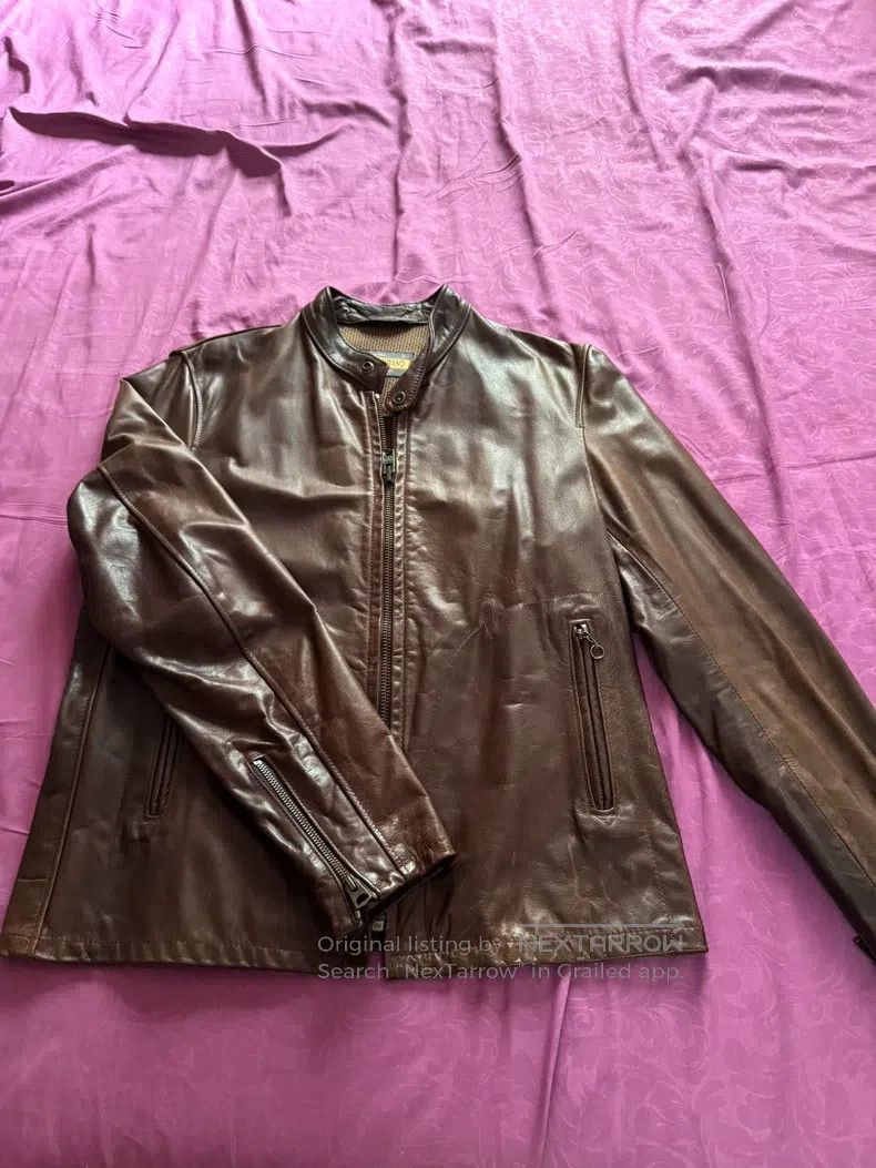 Schott Schott Classic light motorcycle leather jacket Size US M / EU 48-50 / 2 - 2 Thumbnail