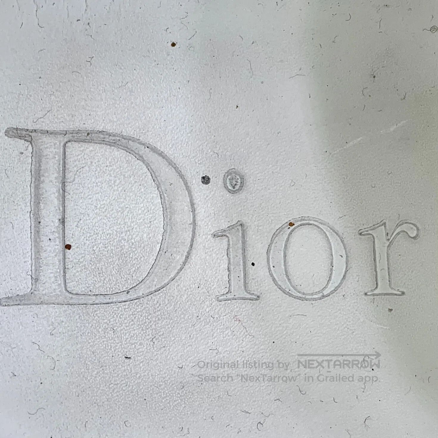 Dior Dior White laced casual flat mid-top board shoes| Size US 6 / EU 39 - 7 Thumbnail